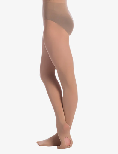 Collants brun clair naturel (Adulte-classique-fille)